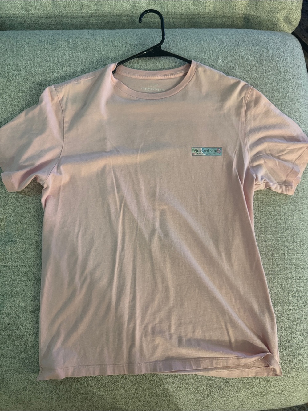 Vineyard Vines Pastel Pink Short-Sleeve Crewneck Tee